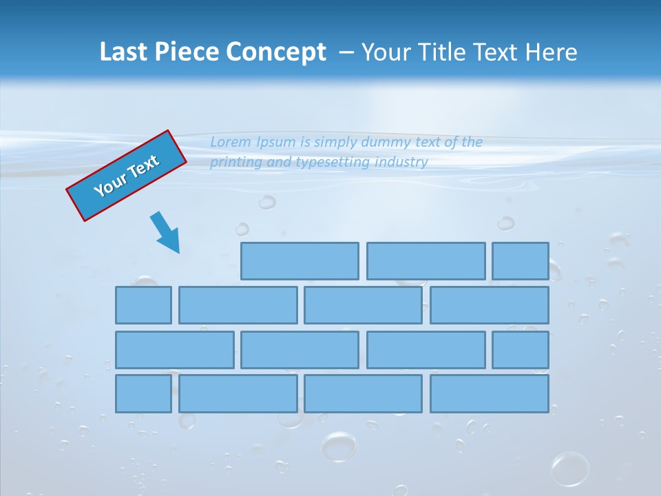 Swimming Liquid Mid Air PowerPoint Template