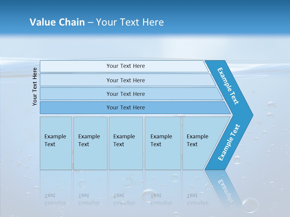 Swimming Liquid Mid Air PowerPoint Template