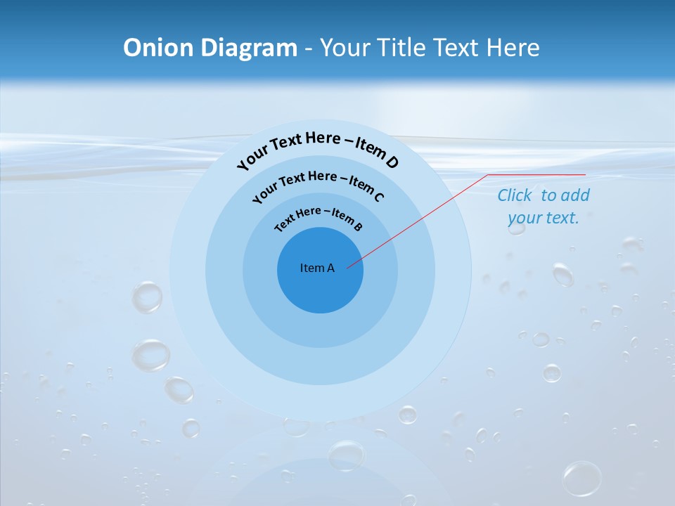 Swimming Liquid Mid Air PowerPoint Template