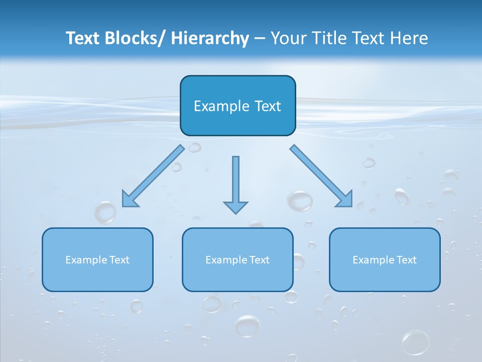 Swimming Liquid Mid Air PowerPoint Template