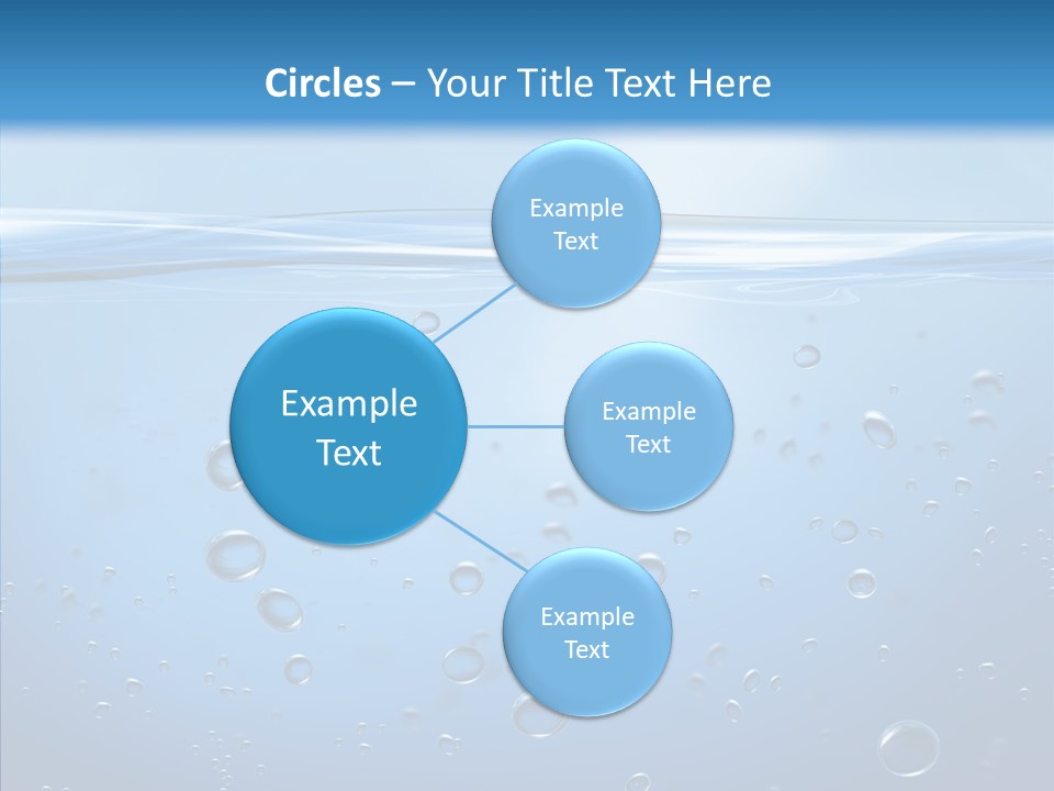 Swimming Liquid Mid Air PowerPoint Template