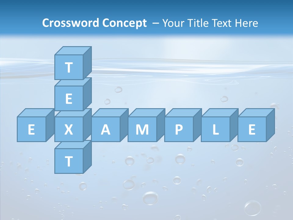 Swimming Liquid Mid Air PowerPoint Template