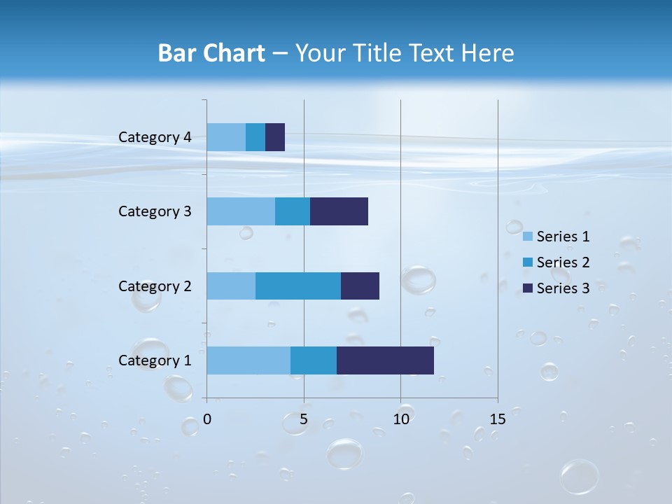 Swimming Liquid Mid Air PowerPoint Template