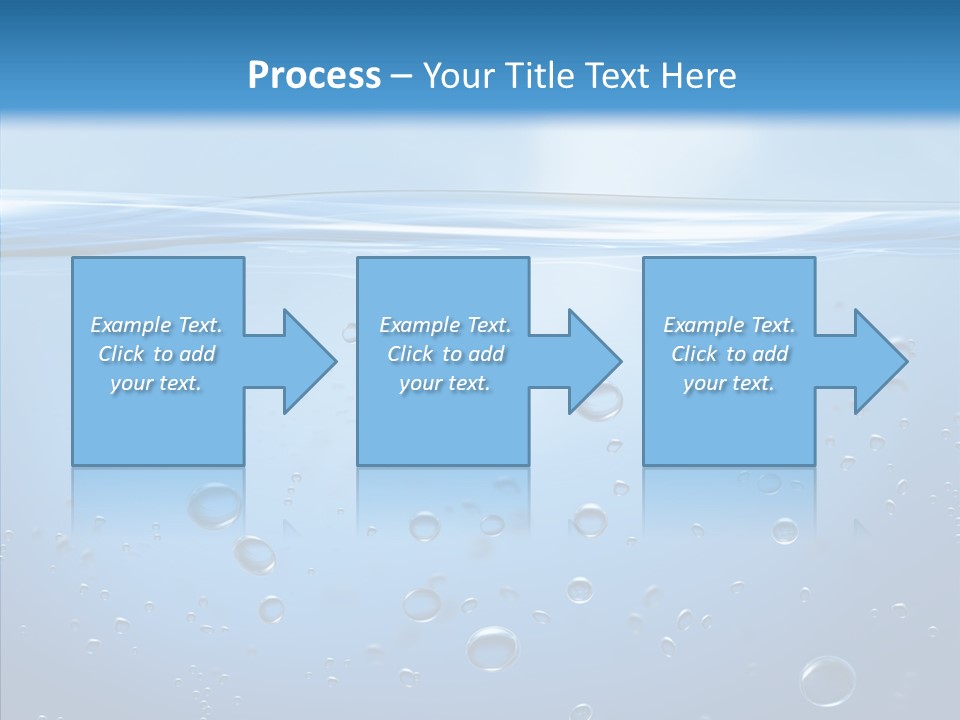 Swimming Liquid Mid Air PowerPoint Template