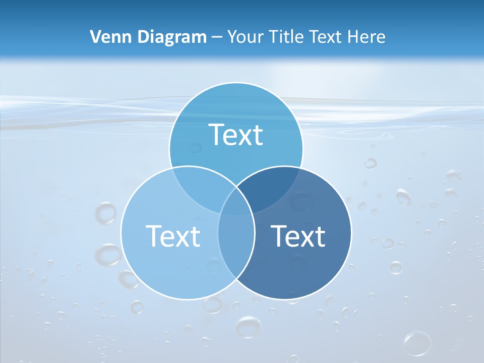 Swimming Liquid Mid Air PowerPoint Template