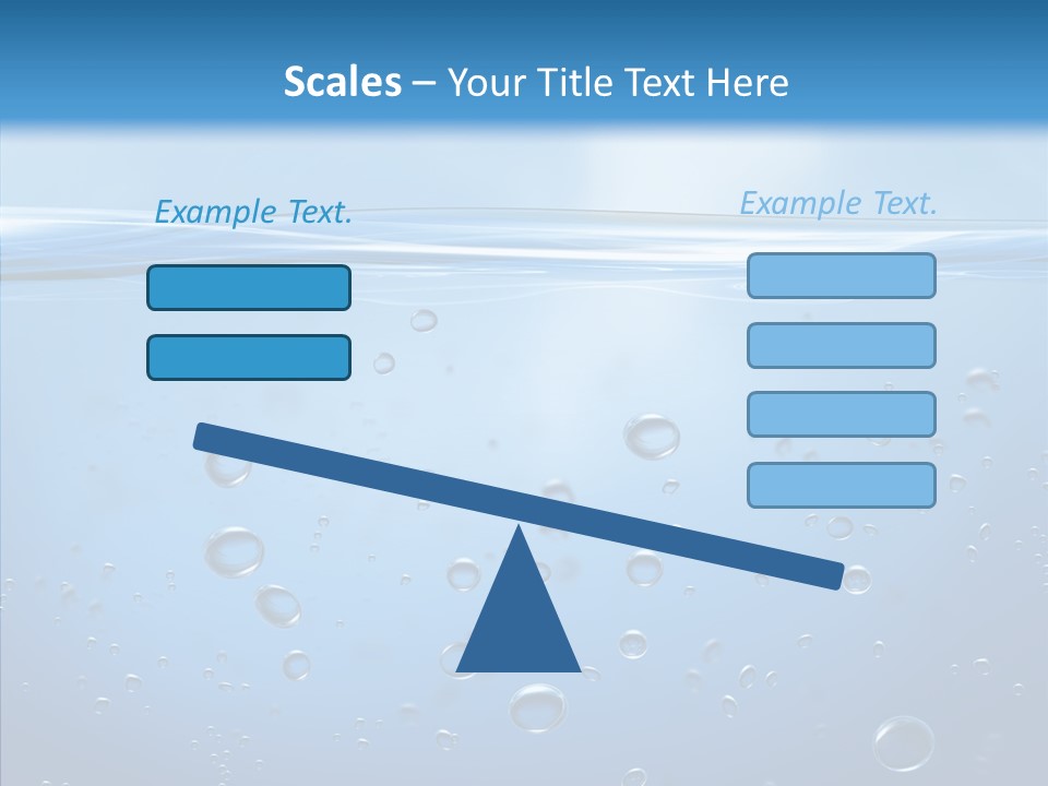 Swimming Liquid Mid Air PowerPoint Template