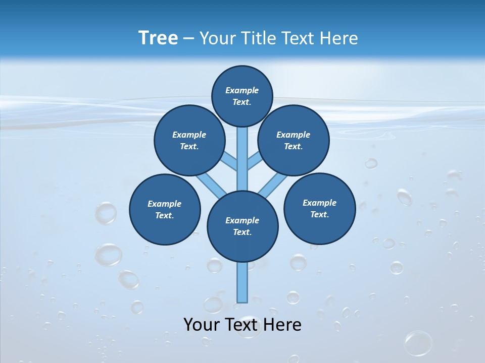 Swimming Liquid Mid Air PowerPoint Template