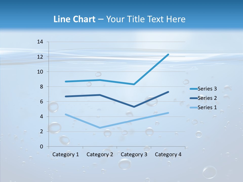 Swimming Liquid Mid Air PowerPoint Template