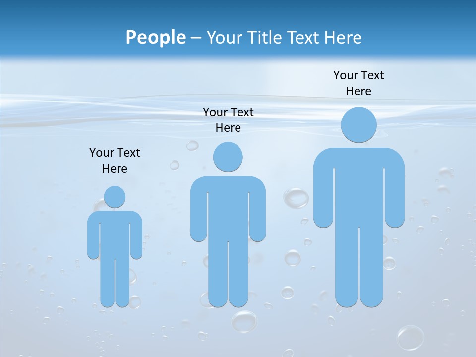 Swimming Liquid Mid Air PowerPoint Template