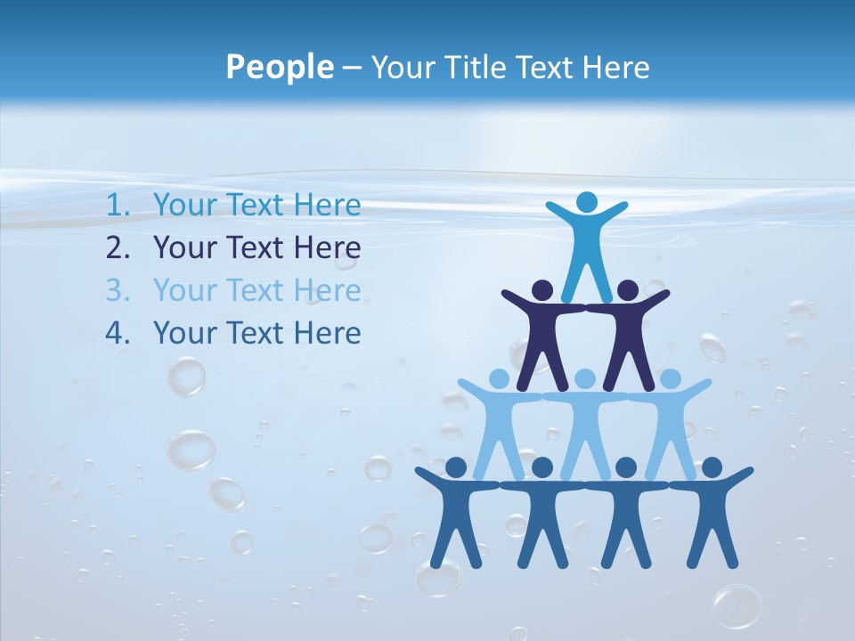 Swimming Liquid Mid Air PowerPoint Template
