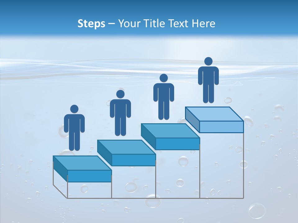 Swimming Liquid Mid Air PowerPoint Template