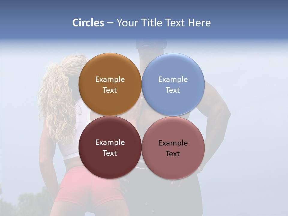 Model Bodybuilder Touch PowerPoint Template