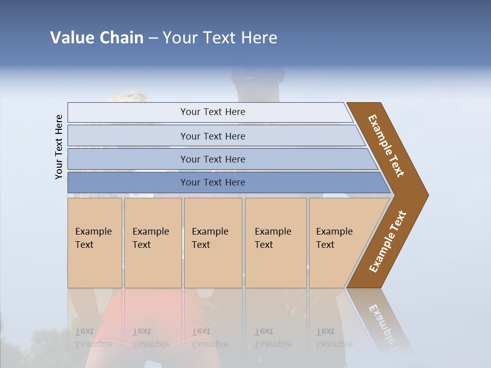 Model Bodybuilder Touch PowerPoint Template