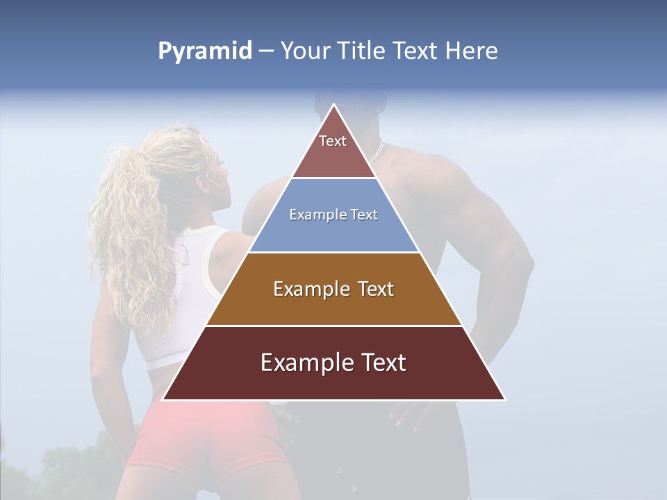 Model Bodybuilder Touch PowerPoint Template