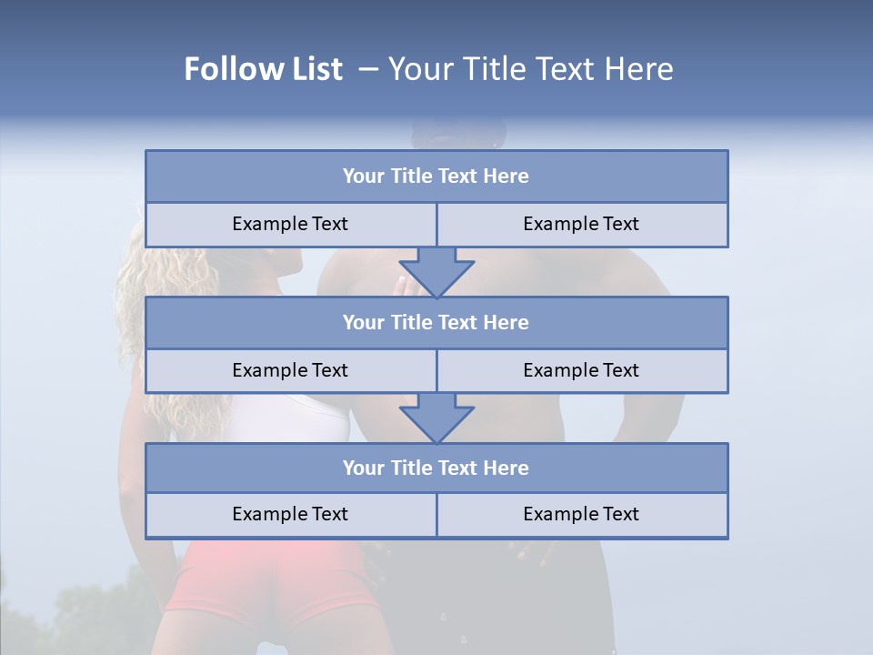 Model Bodybuilder Touch PowerPoint Template
