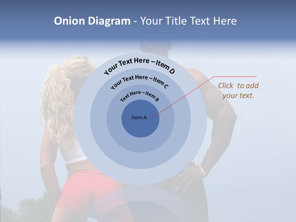 Model Bodybuilder Touch PowerPoint Template