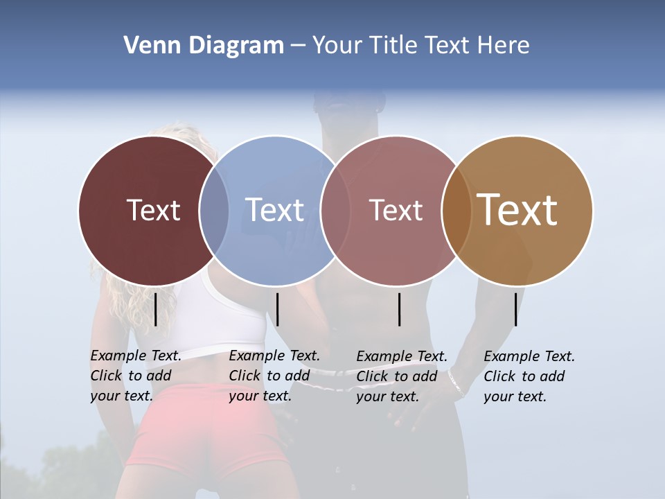 Model Bodybuilder Touch PowerPoint Template