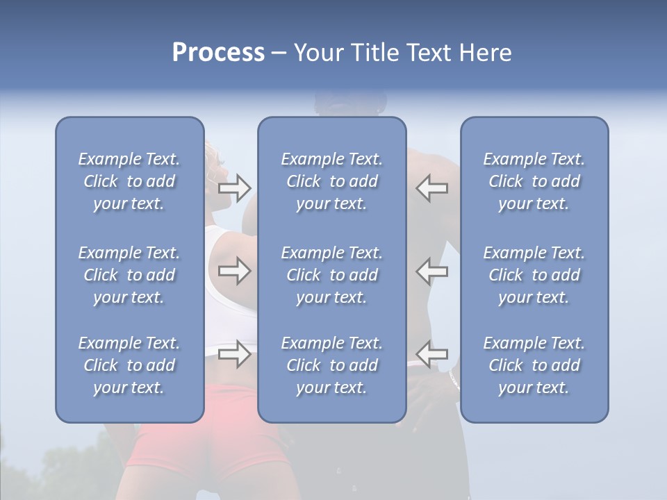 Model Bodybuilder Touch PowerPoint Template