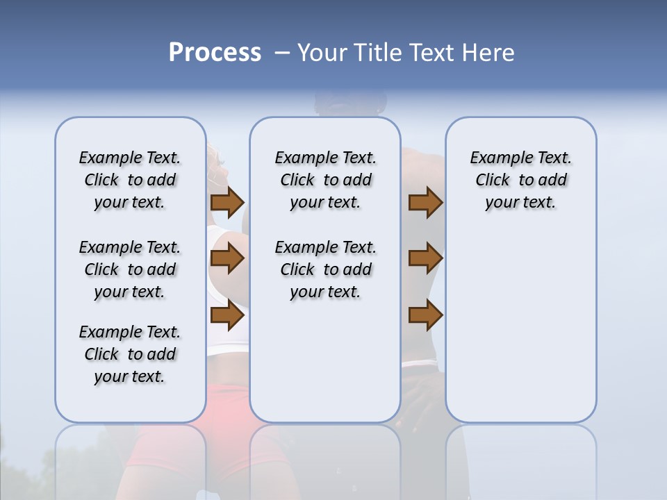 Model Bodybuilder Touch PowerPoint Template