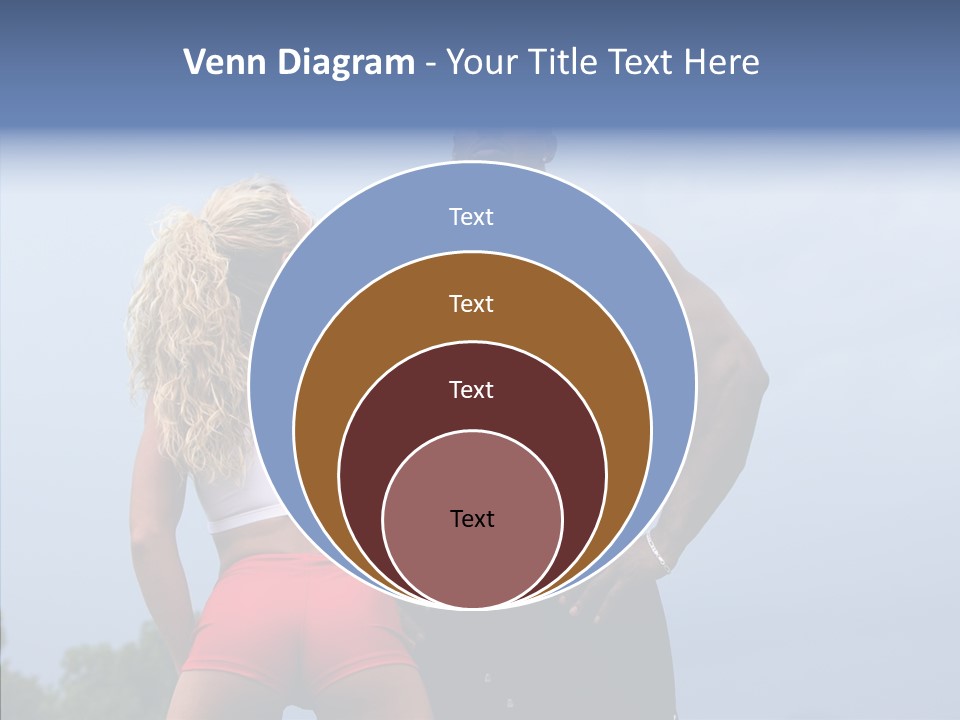 Model Bodybuilder Touch PowerPoint Template