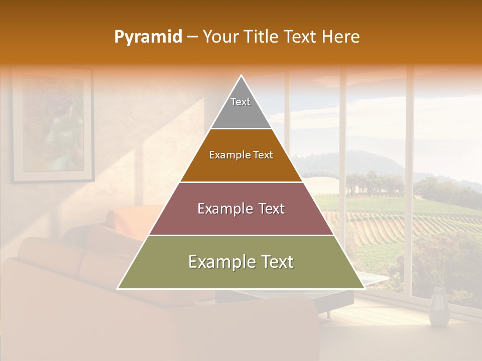 Grapes Country Architecture PowerPoint Template