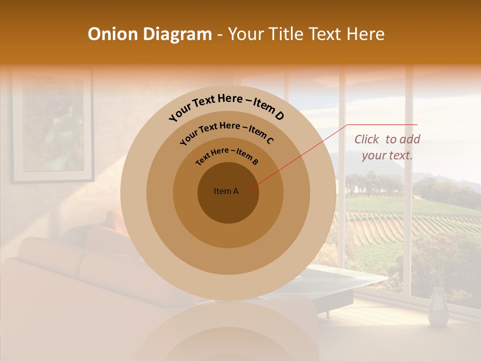 Grapes Country Architecture PowerPoint Template