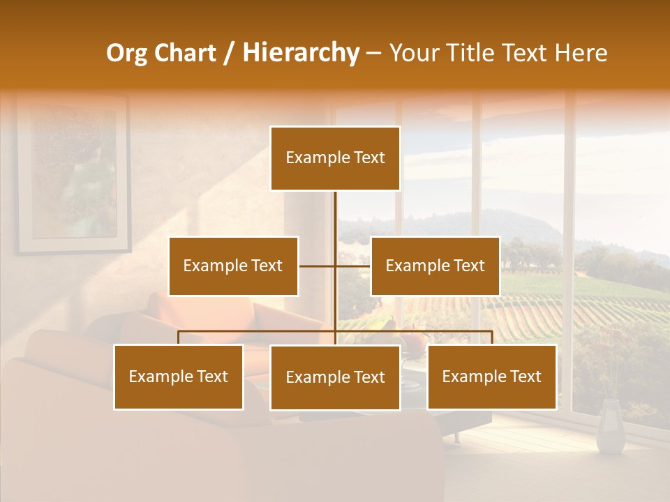 Grapes Country Architecture PowerPoint Template