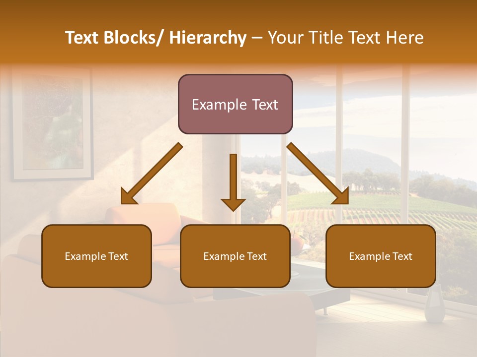 Grapes Country Architecture PowerPoint Template