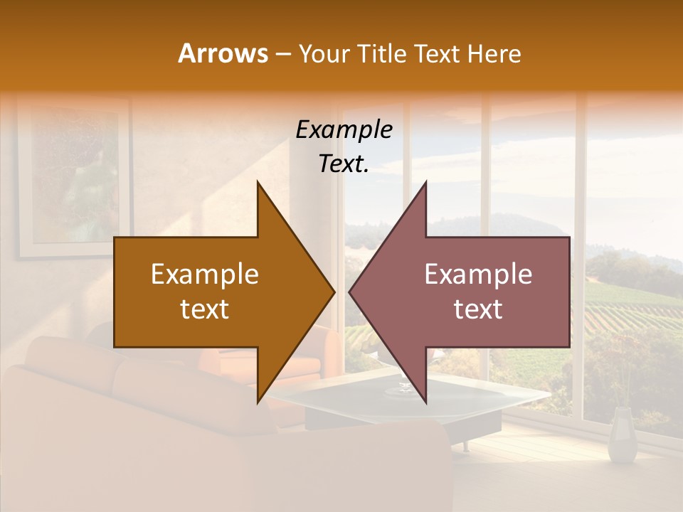 Grapes Country Architecture PowerPoint Template