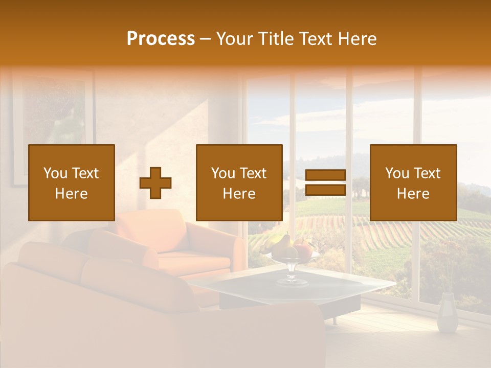 Grapes Country Architecture PowerPoint Template