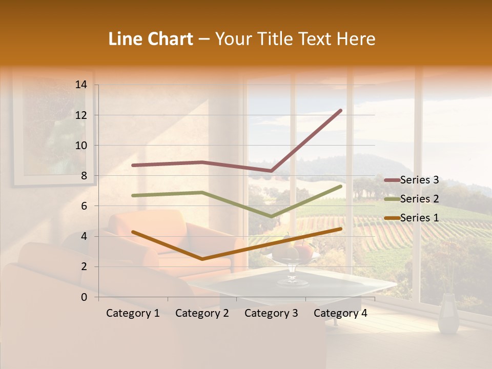 Grapes Country Architecture PowerPoint Template