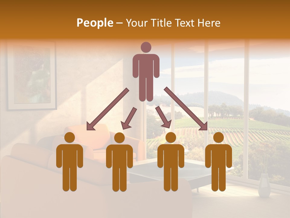 Grapes Country Architecture PowerPoint Template