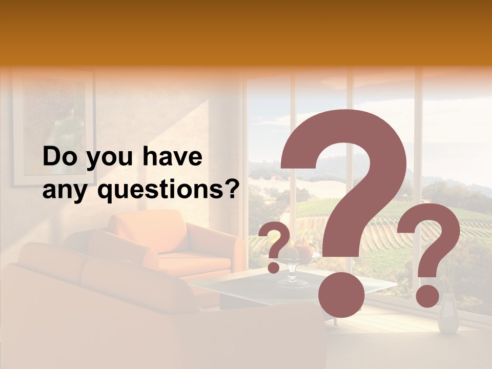 Grapes Country Architecture PowerPoint Template