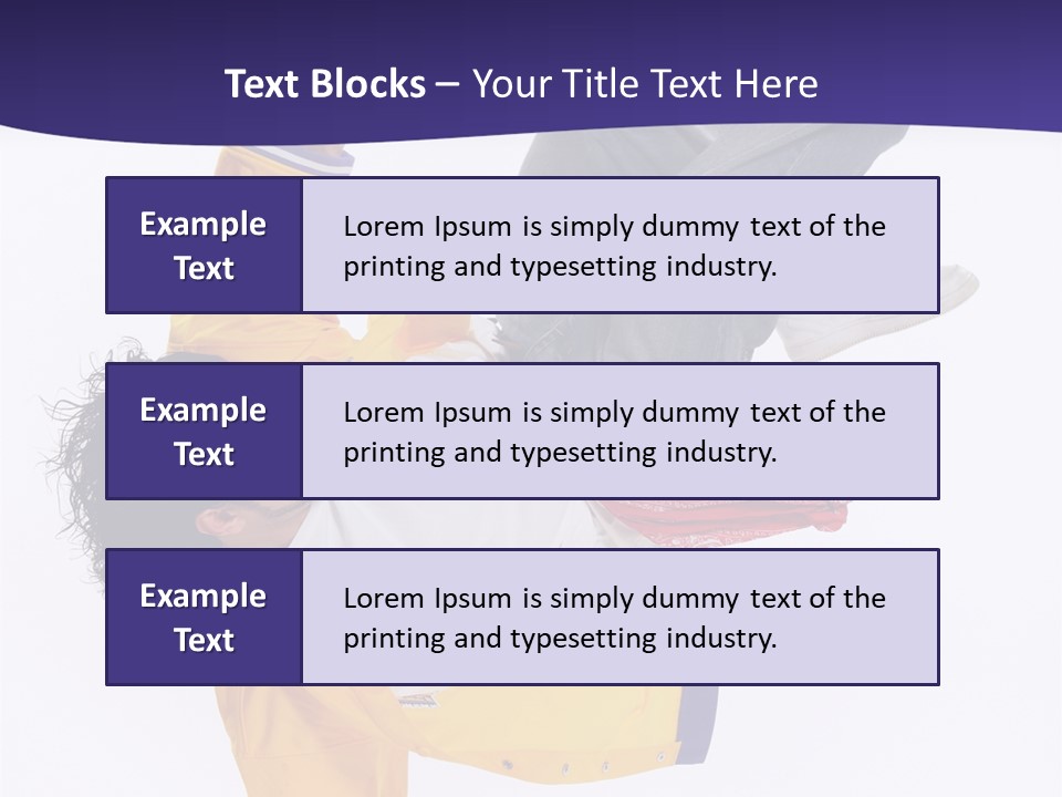 Style Teenager Groovin PowerPoint Template