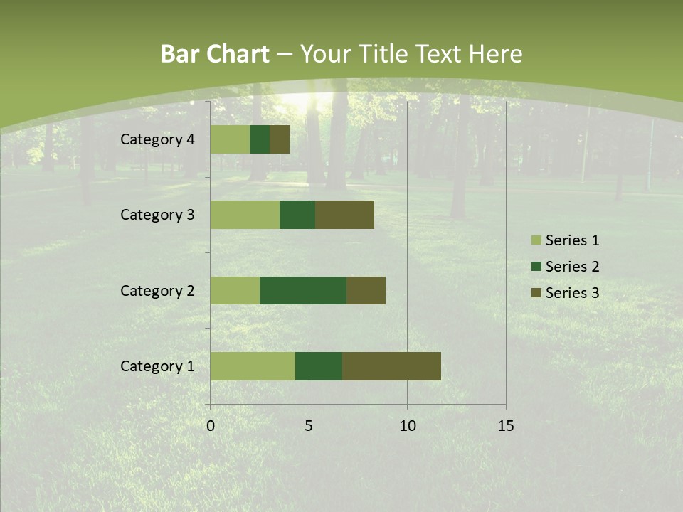 Beautiful Park Casting PowerPoint Template