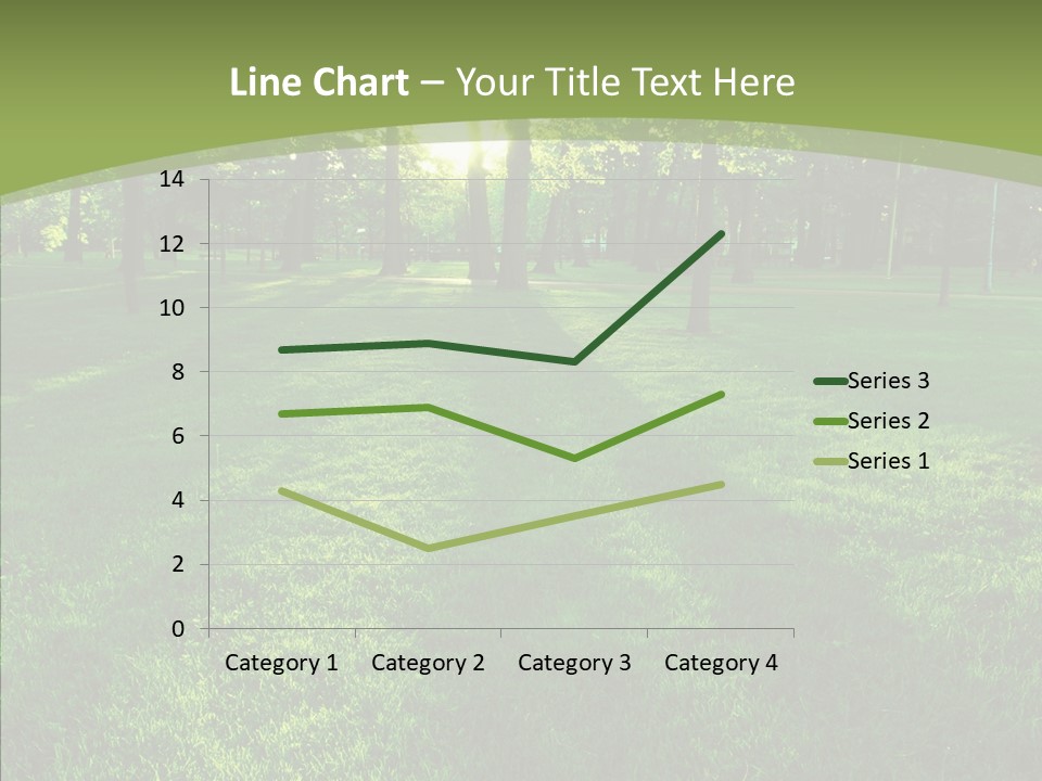 Beautiful Park Casting PowerPoint Template