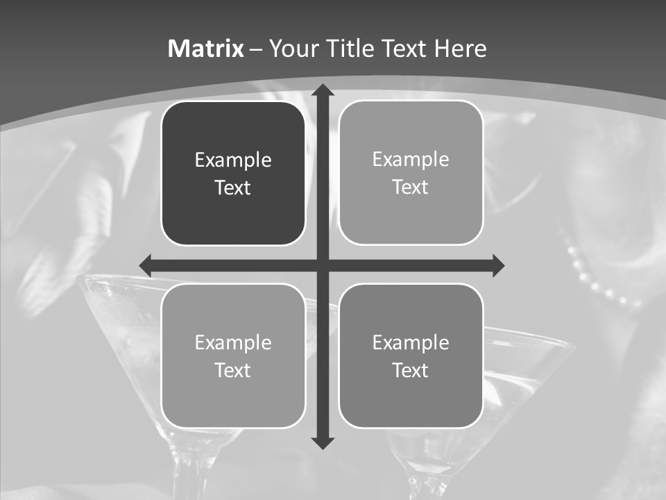 Winter Purple Knit PowerPoint Template