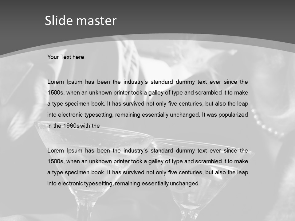 Winter Purple Knit PowerPoint Template