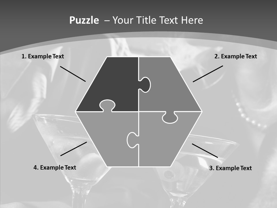 Winter Purple Knit PowerPoint Template