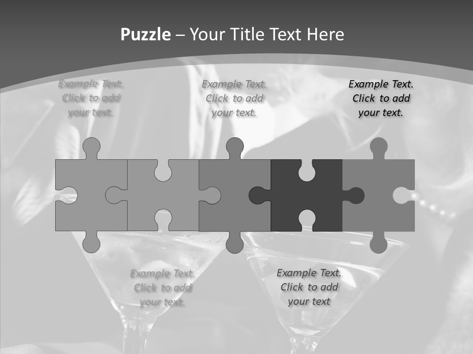 Winter Purple Knit PowerPoint Template