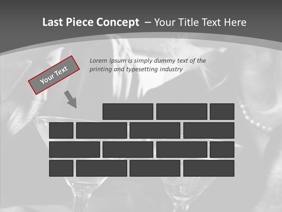 Winter Purple Knit PowerPoint Template