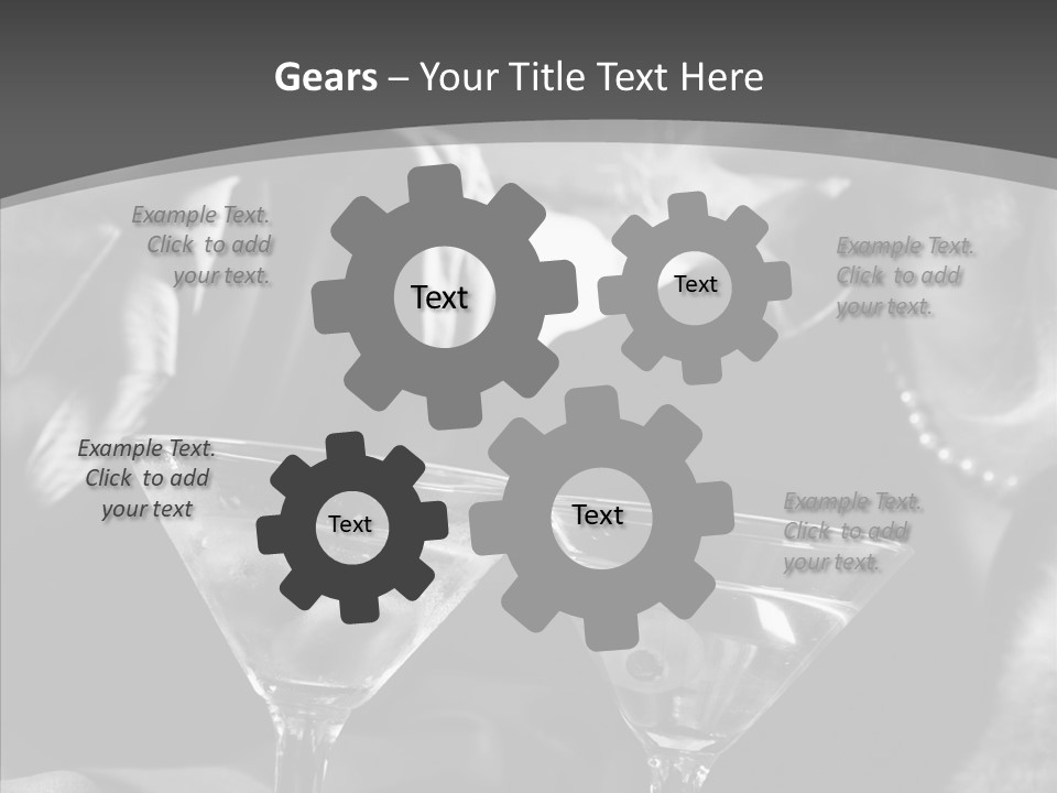 Winter Purple Knit PowerPoint Template