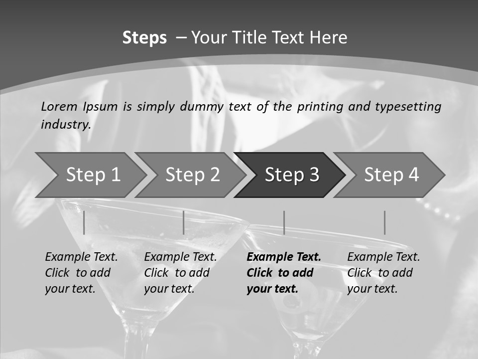 Winter Purple Knit PowerPoint Template
