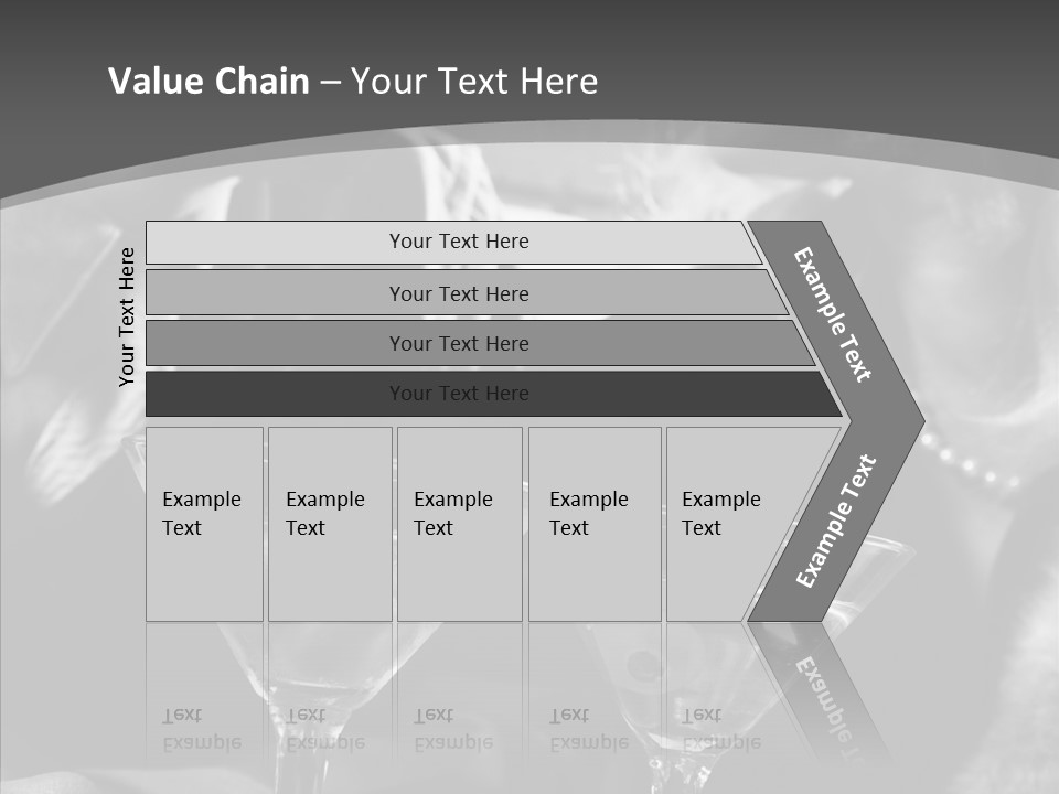 Winter Purple Knit PowerPoint Template