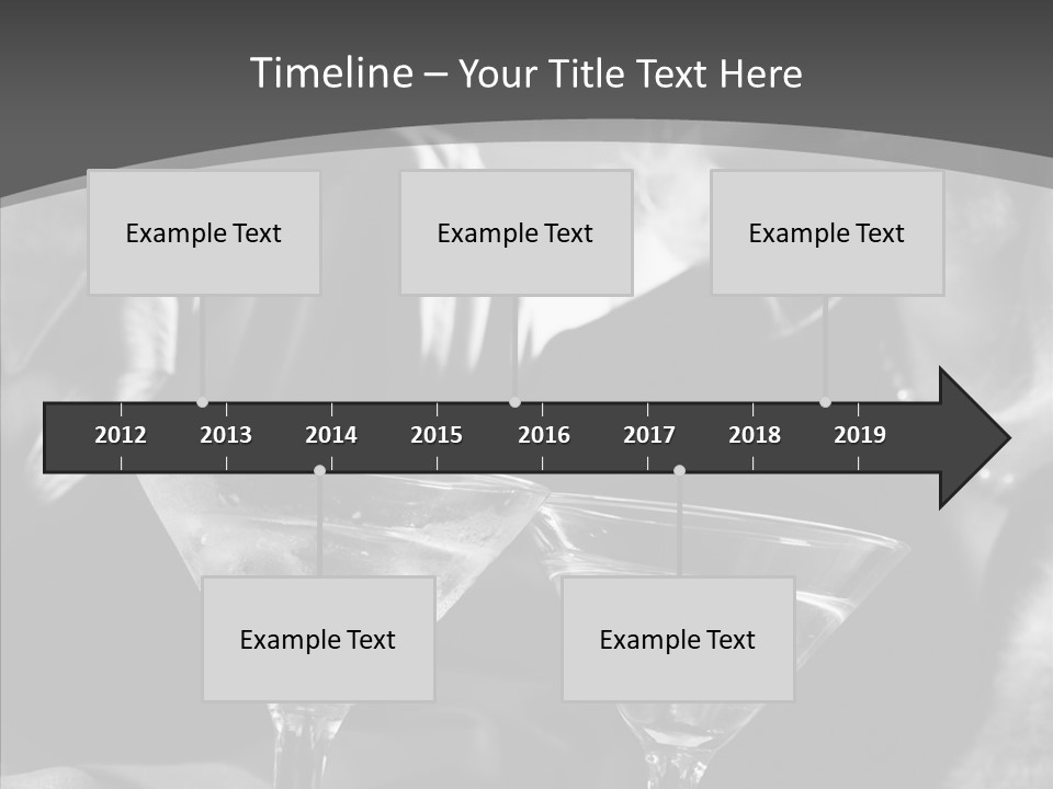 Winter Purple Knit PowerPoint Template
