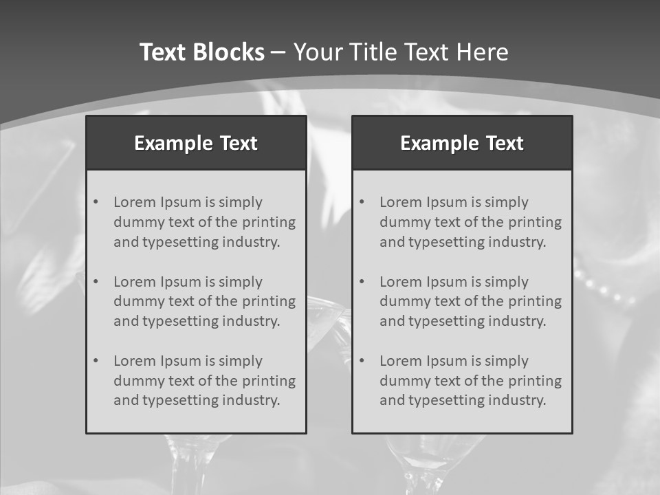 Winter Purple Knit PowerPoint Template