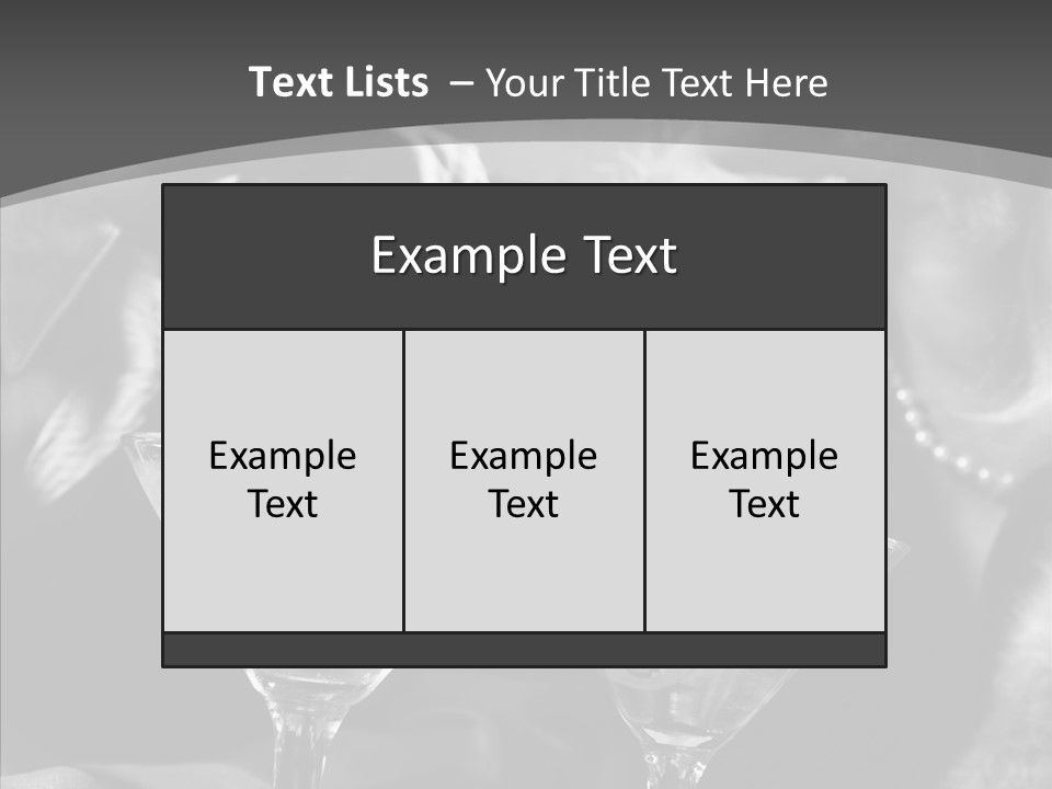 Winter Purple Knit PowerPoint Template