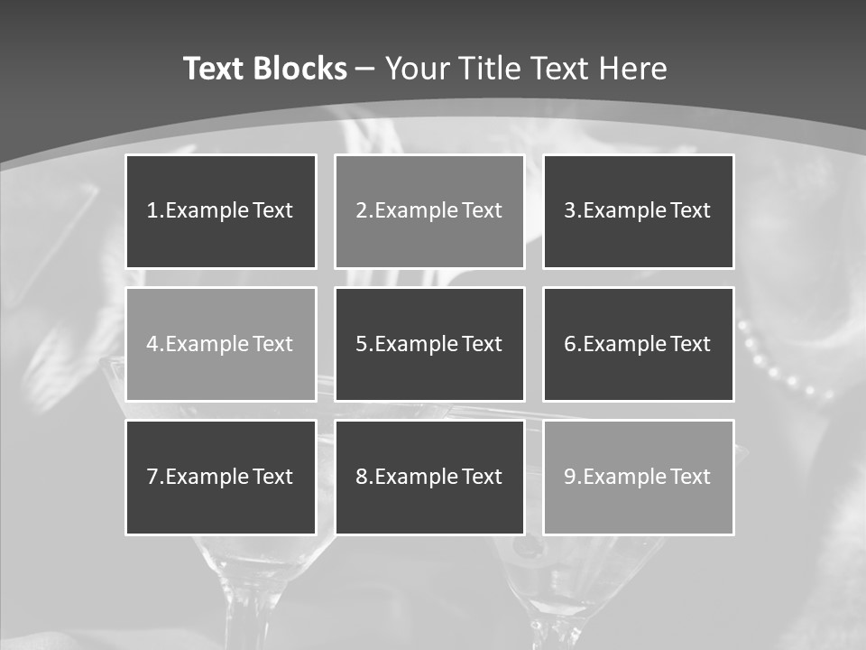 Winter Purple Knit PowerPoint Template