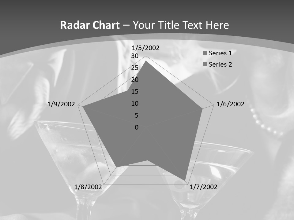 Winter Purple Knit PowerPoint Template