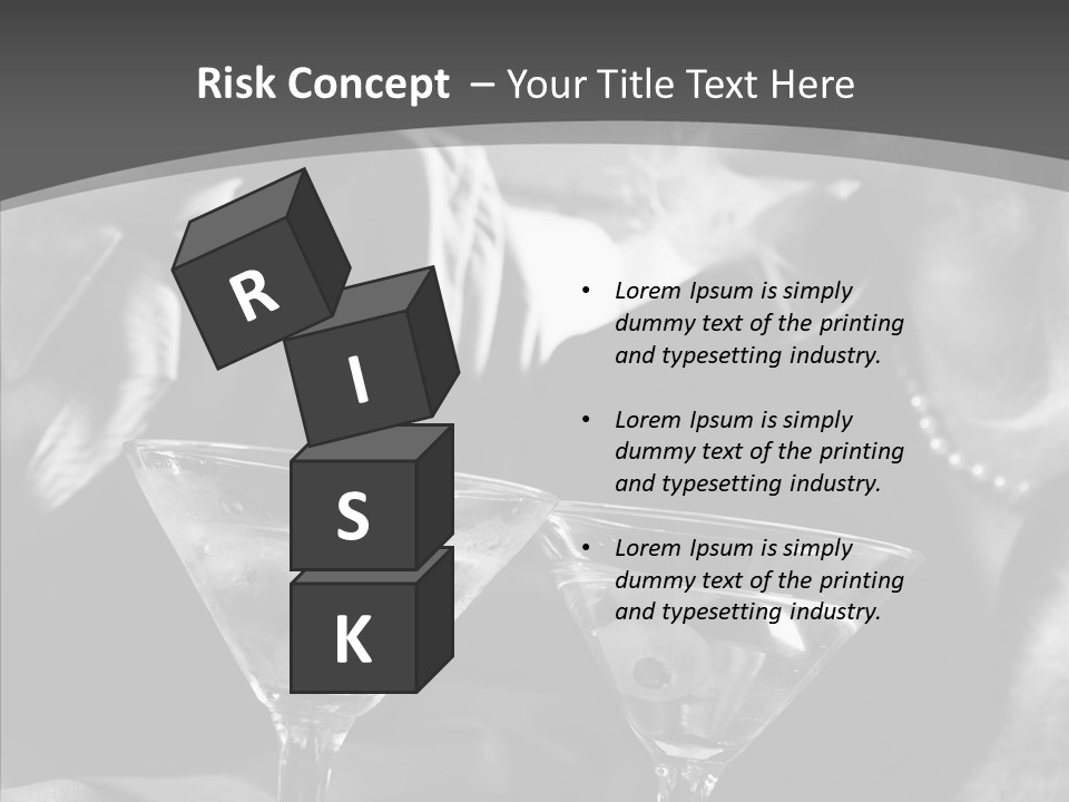 Winter Purple Knit PowerPoint Template